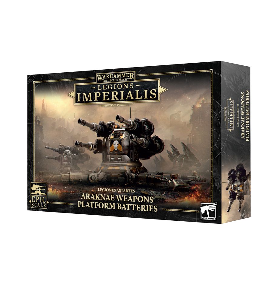 [ GW03-101 ] L/I: LEGIONES ASTARTES: ARAKNAE WEAPONS PLATFORM BATTERIES