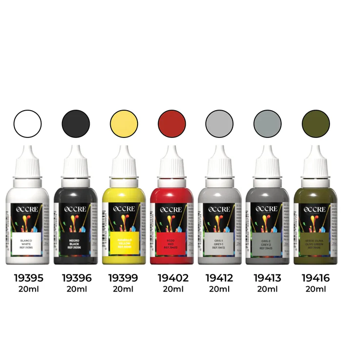 [ OCCRE90568 ] Occre paint set spitfire  2WW01  1/24