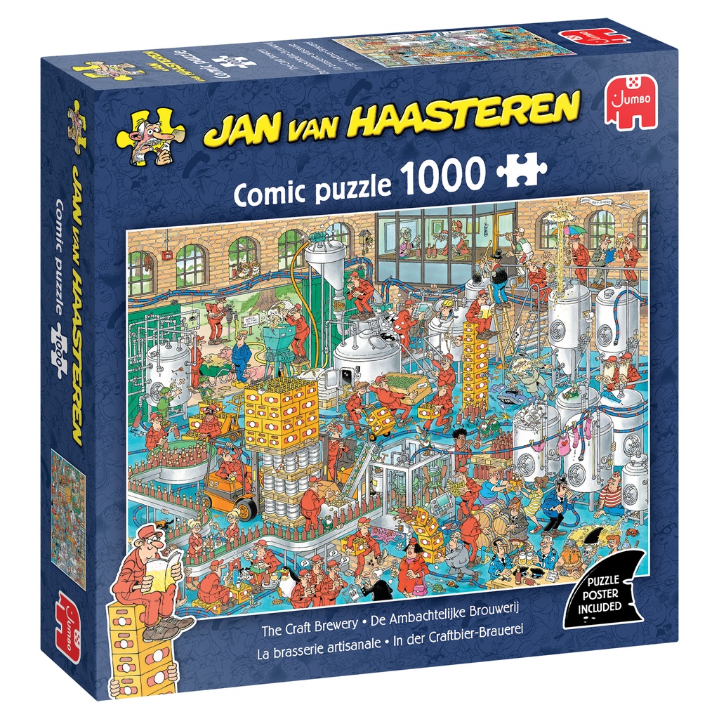 [ JUMBO00610 ] Jumbo Jan Van Haasteren - De Ambachtelijke Brouwerij - 1000 stukjes