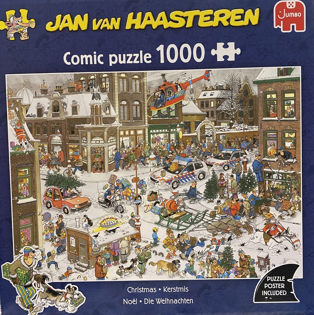 [ JUMBO00599 ] Jumbo Jan Van Haasteren - Kerstmis - 1000 stukjes
