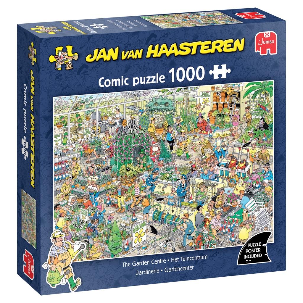 [ JUMBO00602 ] Jumbo Jan Van Haasteren - Het Tuincentrum - 1000 stukjes