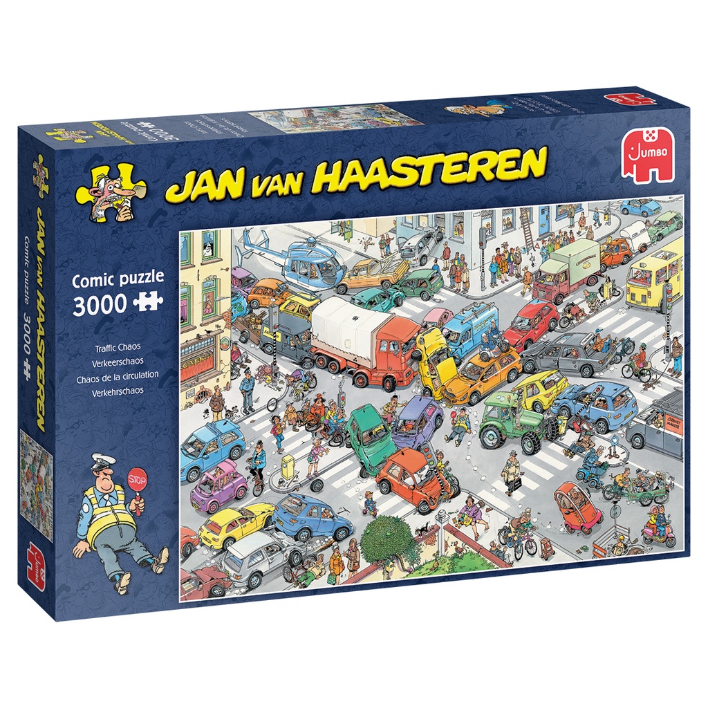 [ JUMBO20074 ] Jumbo Jan Van Haasteren - Verkeerschaos - 3000 stukjes