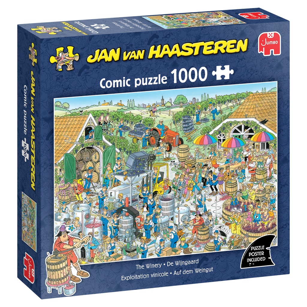 [ JUMBO00604 ] Jumbo Jan van Haasteren - De Wijngaard - 1000 stukjes