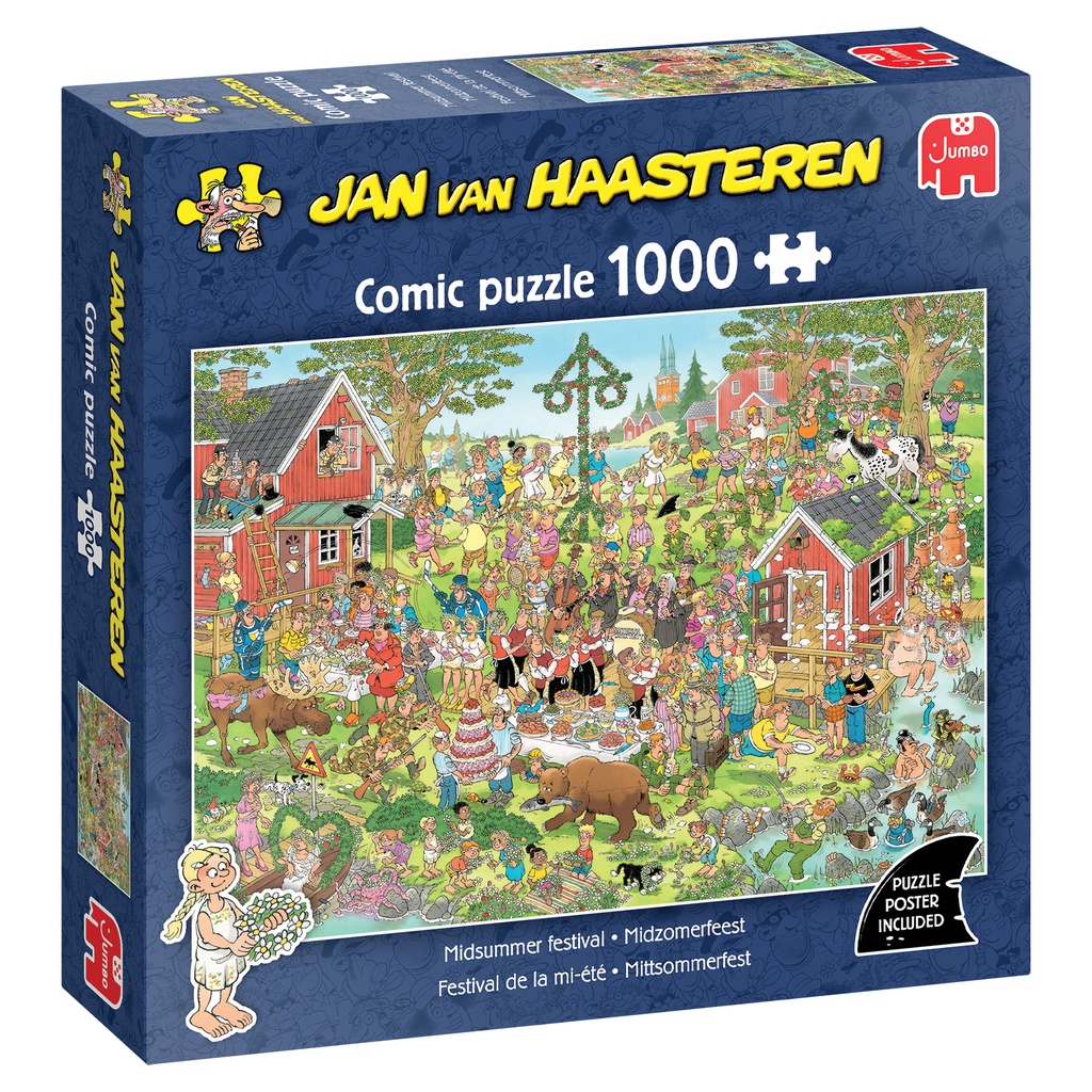 [ JUMBO00617 ] Jumbo Jan Van Haasteren - Midzomerfeest - 1000 stukjes