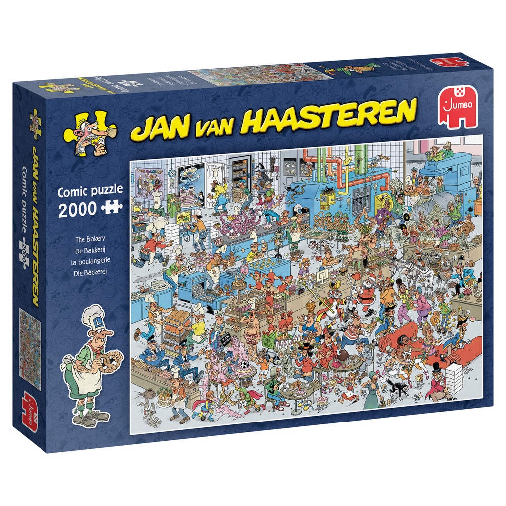 [ JUMBO00641 ] Jumbo Jan Van Haasteren - De Bakkerij - 2000 stukjes