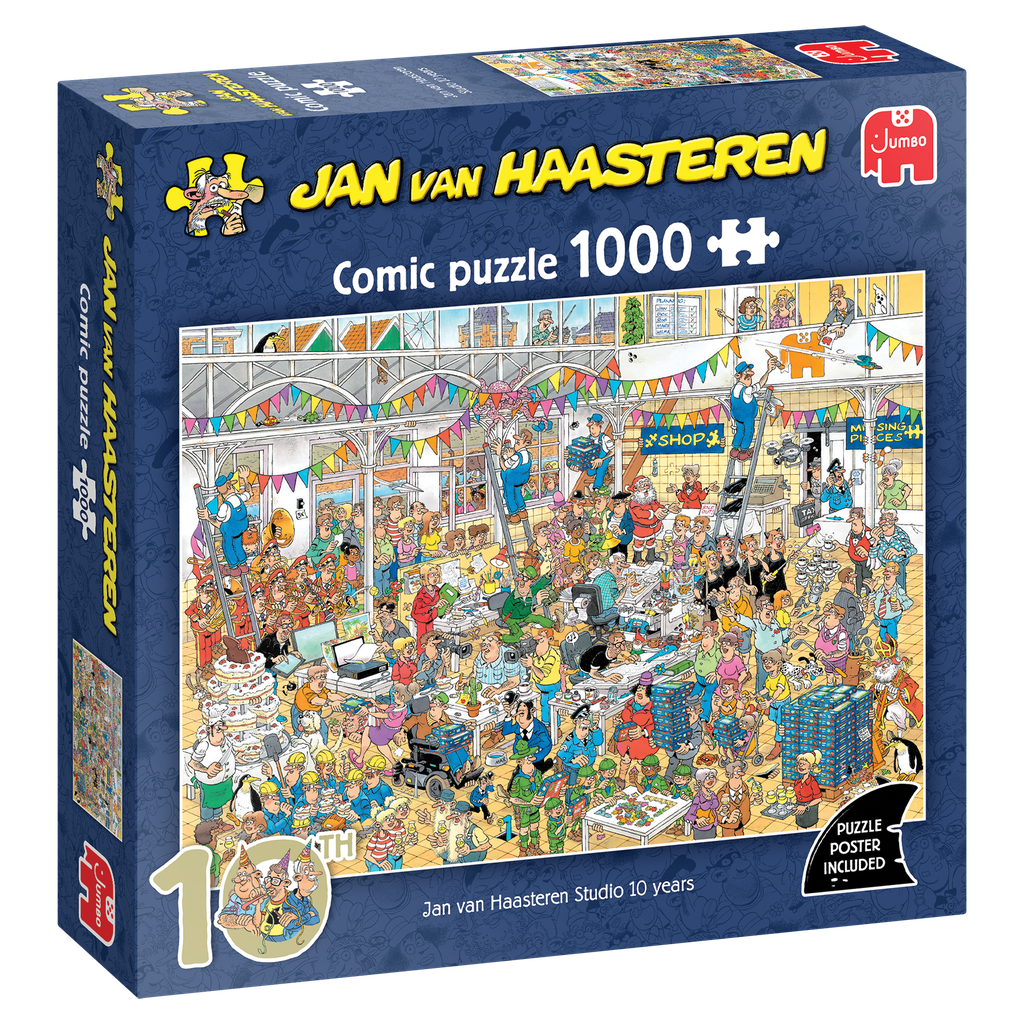 [ JUMBO00616 ] Jumbo Jan Van Haasteren - JVH Studio 10 jaar