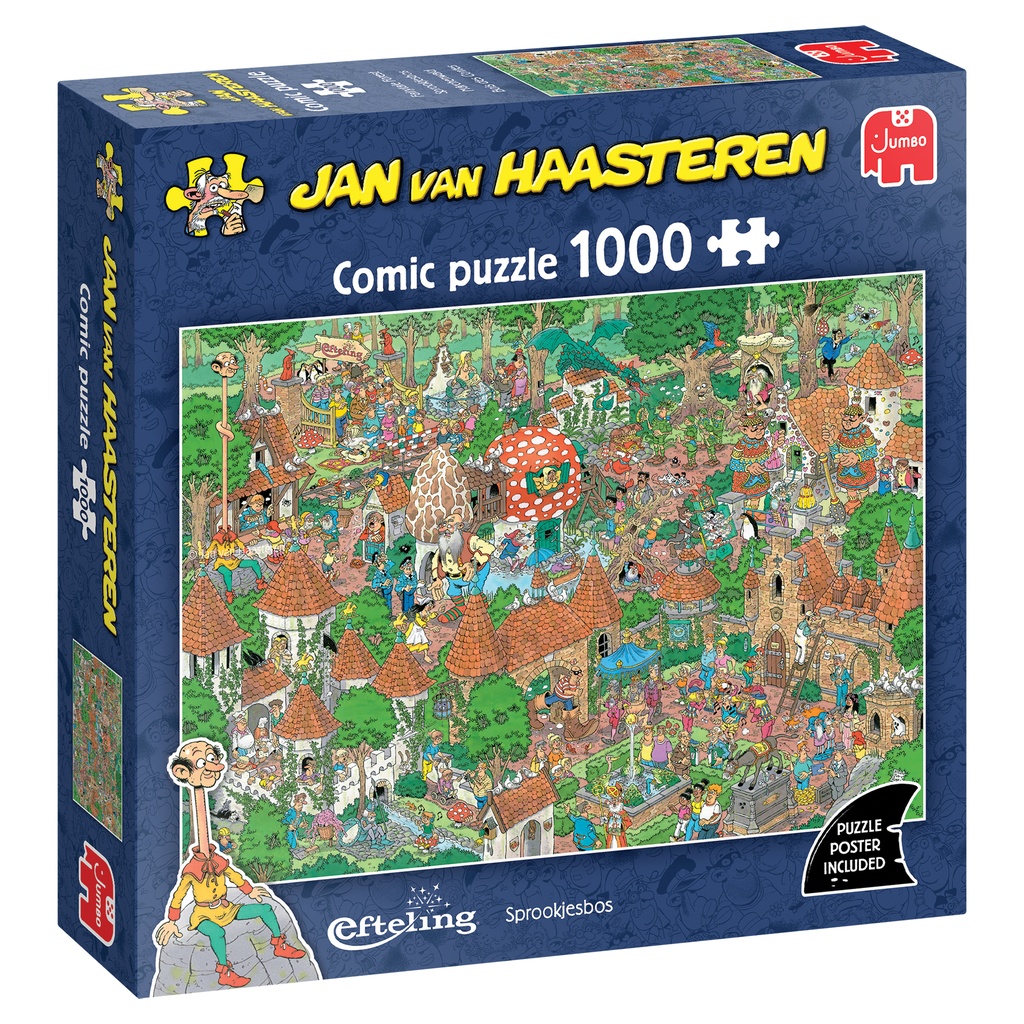 [ JUMBO00608 ] Jumbo Jan Van Haasteren - Sprookjesbos (Efteling) - 1000 stukjes