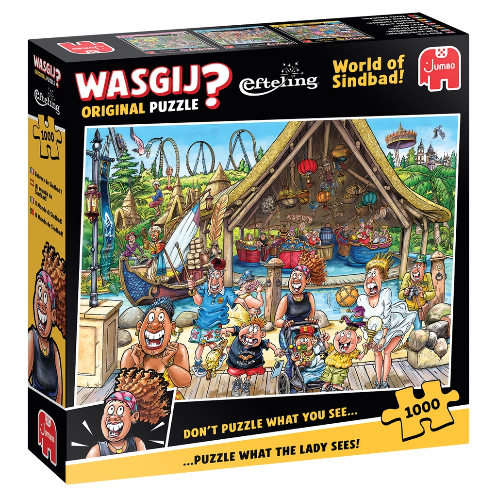 [ JUMBO00508 ] Jumbo Wasgij? Original Puzzle - Efteling World of Sindbad - 1000 stukjes