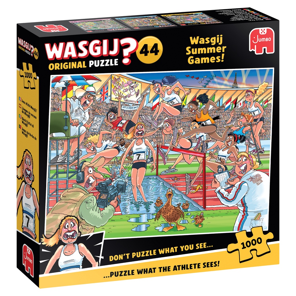 [ JUMBO00587 ] Jumbo Wasgij? Original Puzzle - 44 - Zomerspelen - 1000 stukjes