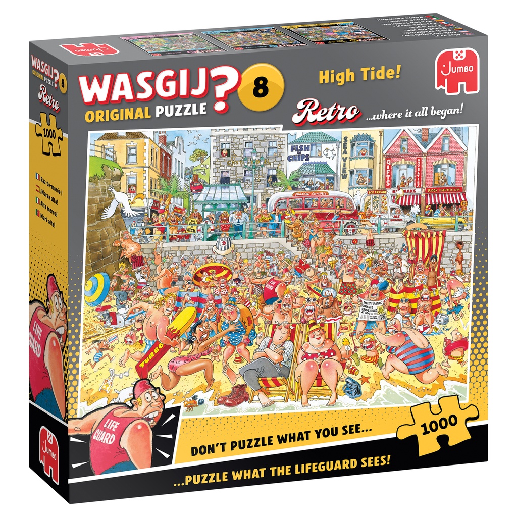 [ JUMBO00579 ] Jumbo Wasgij? Original Puzzle Retro - 8 - Hoogtij - 1000 stukjes