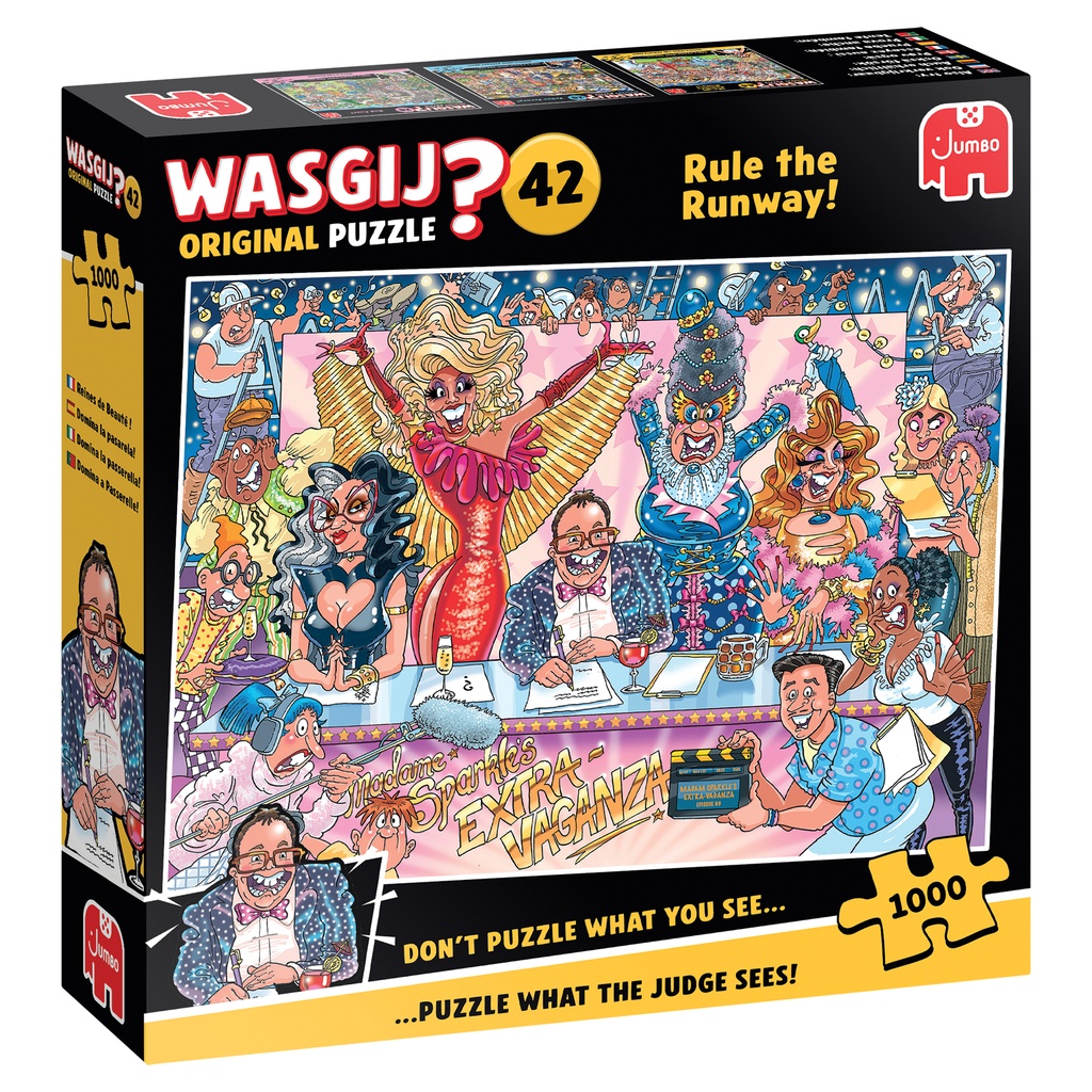 [ JUMBO00584 ] Jumbo Wasgij? Original Puzzle - 42 - Heers over de catwalk - 1000 stukjes