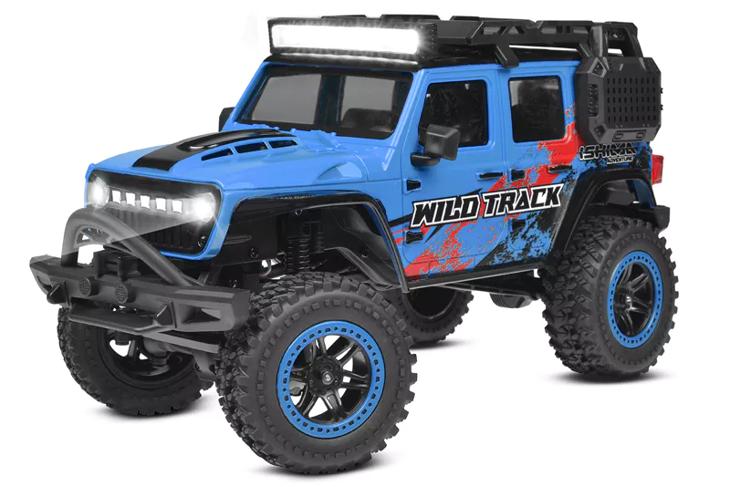 [ ISH-001-011 ] Ishima - 1/20 Crawler "Wild Track" 4WD - Brushed - RTR - Blue Color