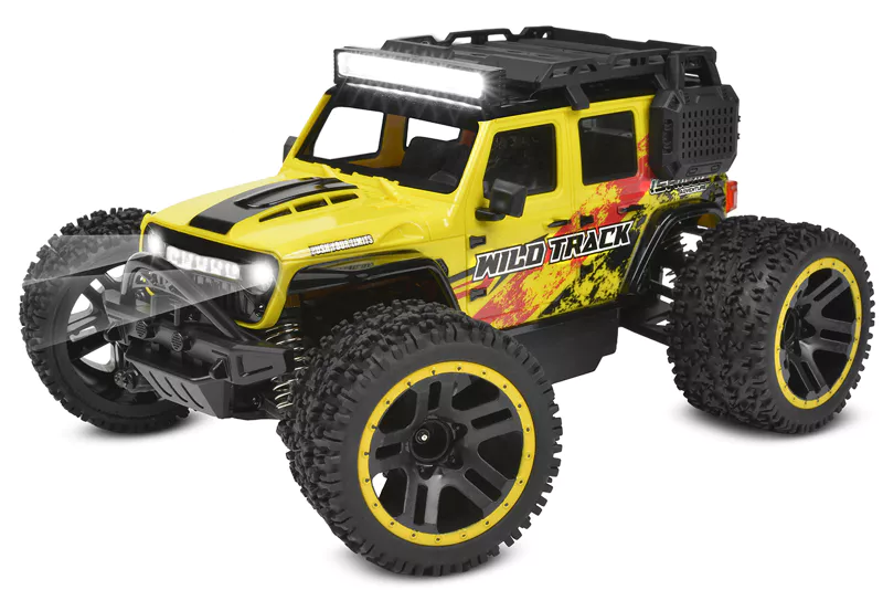 [ ISH-001-031 ] Ishima - 1/20 Big Foot "Wild Track" 4WD - Brushed - RTR - Yellow Color