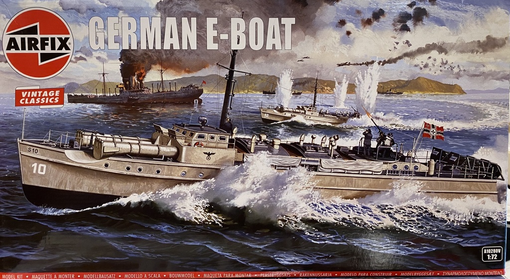 [ AIRA10280V ] Airfix German E-Boat 1/72