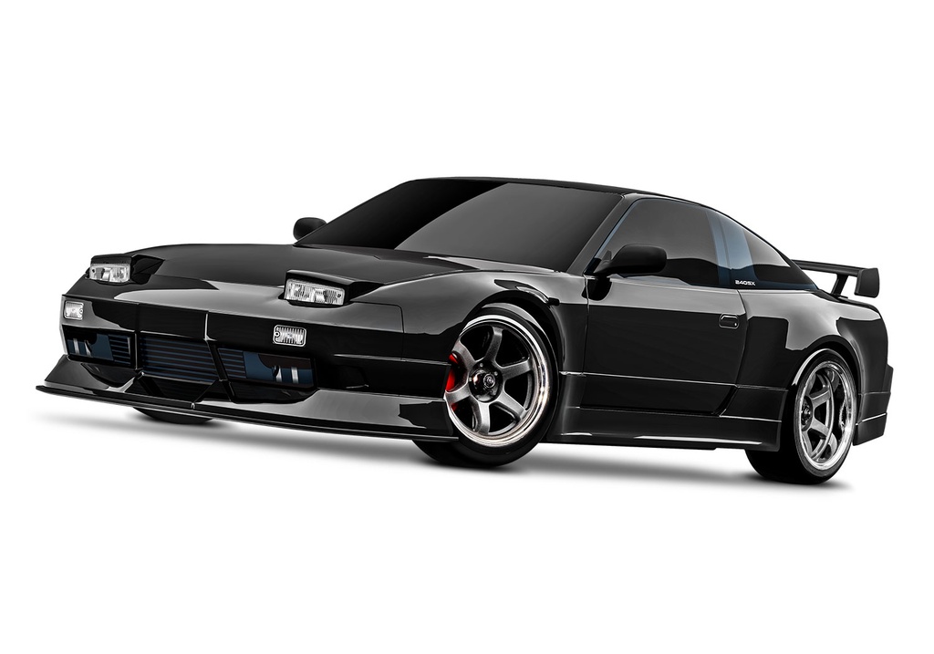 [ TRX-105247-4 ] Traxxas 4-Tec Drift Nissan 240SX - Black