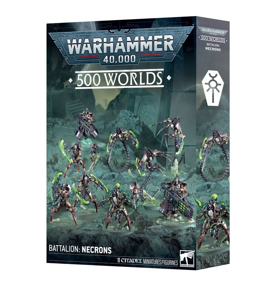 [ GW59-51 ] 500 WORLDS BATTALION: NECRONS (Leverbaar vanaf 24/1)
