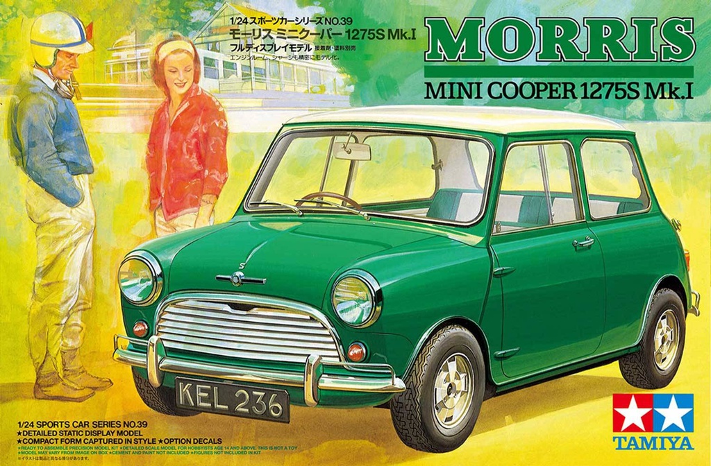 [ T24039 ] Tamiya Mini Cooper 1275S Mk.I 1/24 - Pre-order