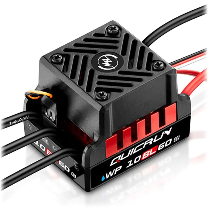[ HW30107300 ] Hobbywing Quicrun WP10BL60 G2 Brushless ESC 60A 2-3s