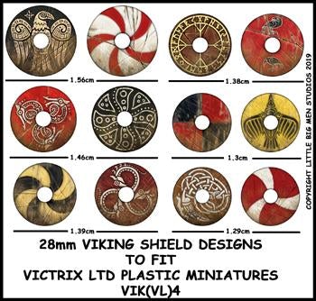 [ VICTRIXVIK(VL)4 ] Victrix Viking Shield Designs VIK 4.