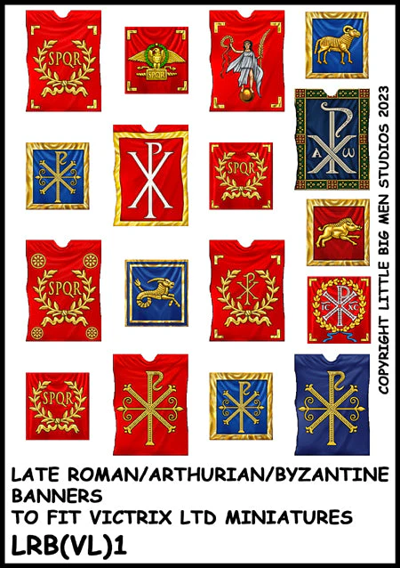 [ VICTRIXLRB(VL)1 ] victrix Late Roman banner sheet