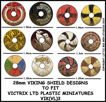 [ VICTRIXVIK(VL)3 ] Victrix Viking Shield Designs VIK 3.