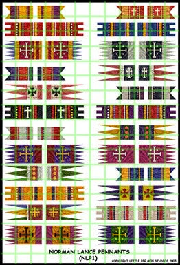 [ VICTRIXNLP1] Victrix Norman lance pennants