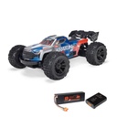 [ ARA2508ST1 ] Arrma 1/16 MINI KRATON 3S DSC 4X4 RTR Brushless Speed Truck (Battery & Charger Included), Red/Blue