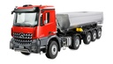 [ AMEWI22695 ] Amewi Mercedes-Benz Arocs Tipper Semi-Trailer Truck 4x4 1/14 RTR red
