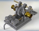 [ KR27204 ] Ankerwinch Joffre 1/48, 60x39x24mm