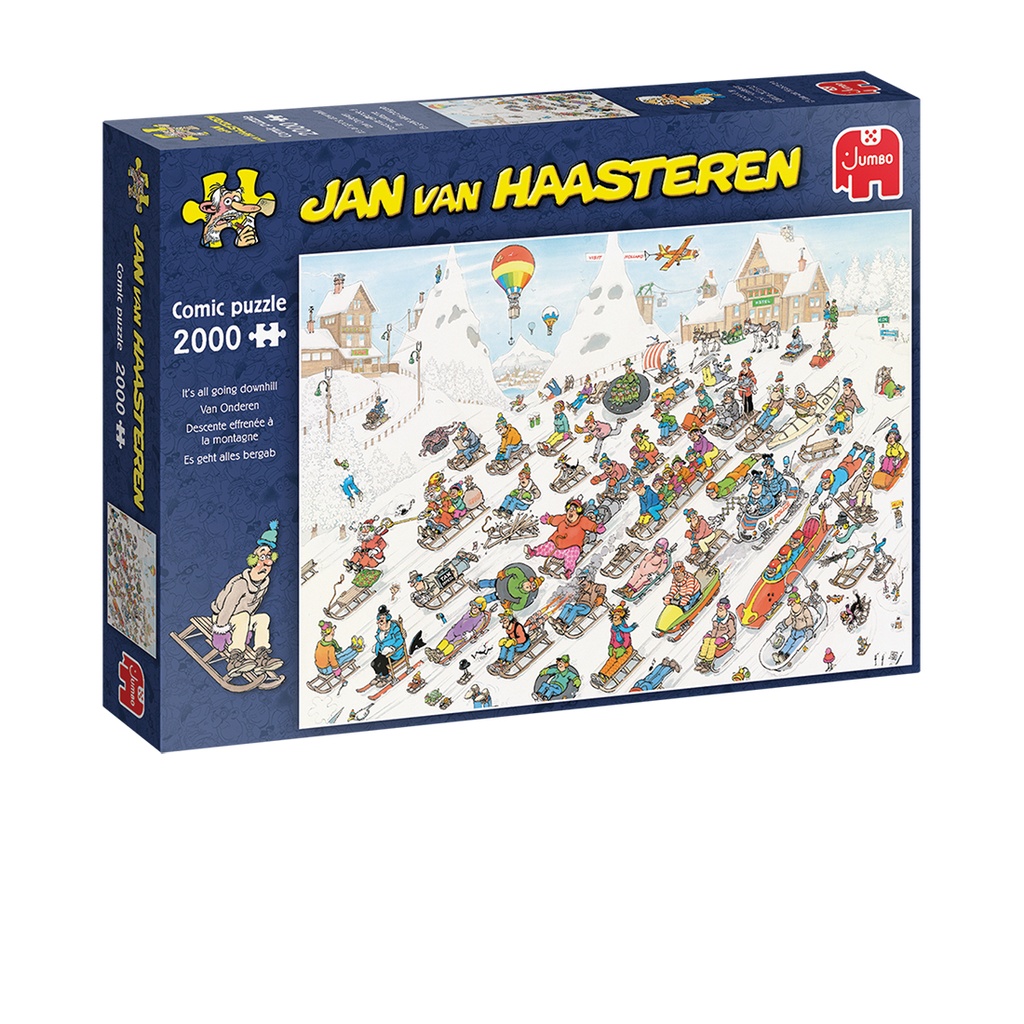 [ JUMBO00639 ] Jumbo Jan Van Haasteren - Van Onderen - 2000 stukjes