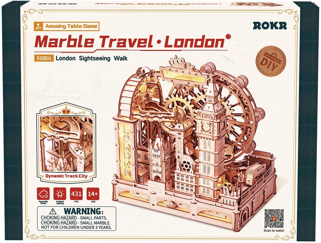 [ ROKREGB01 ] ROKR Marble Travel London