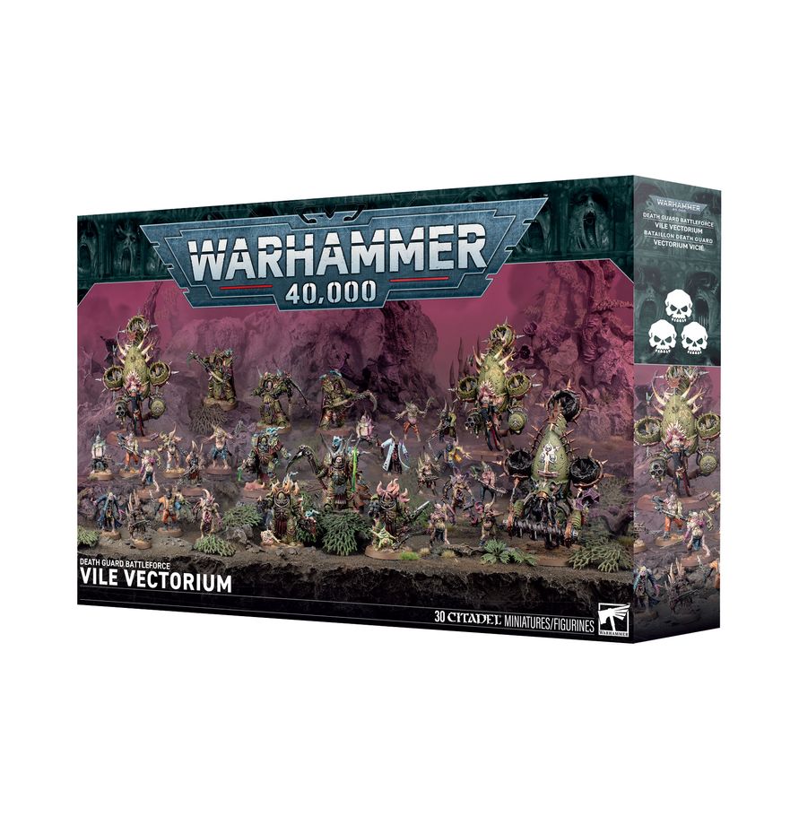 [ GW42-18 ] DEATH GUARD BATTLEFORCE: VILE VECTORIUM (Leverbaar vanaf 14/2)