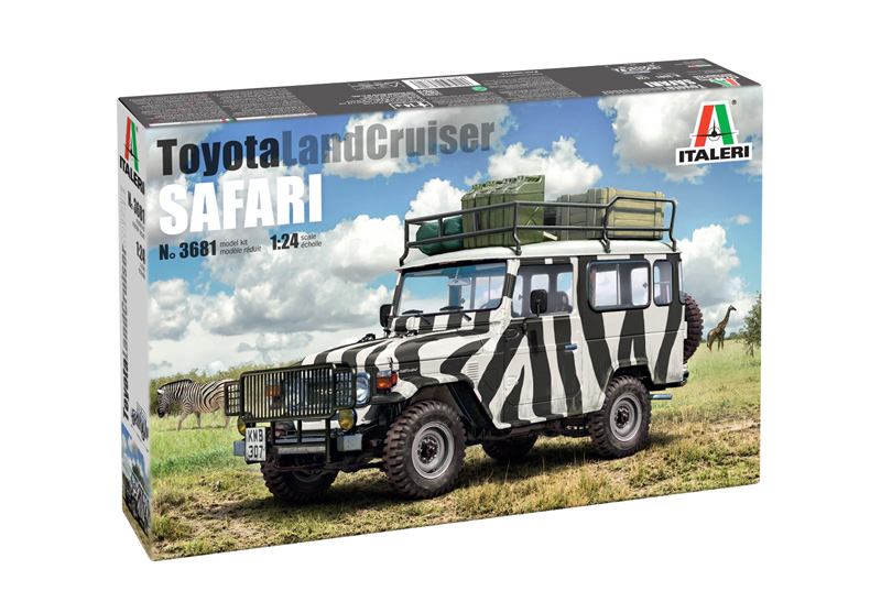 [ ITA-3681 ] Italeri Toyota Landcruiser Safari 1/24