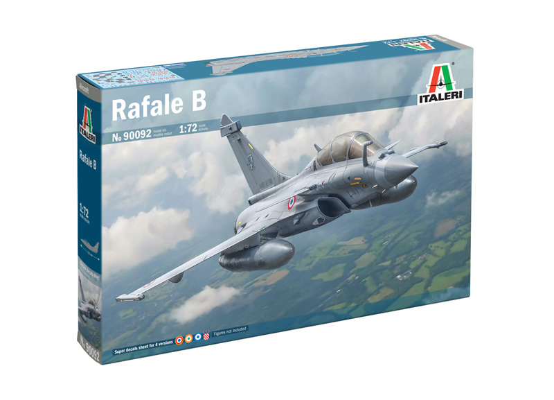 [ ITA-90092 ] Italeri Rafale B 1/72 
