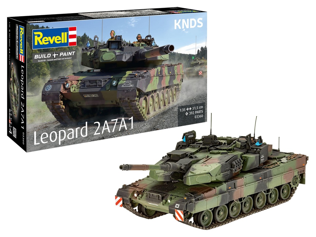 [ RE03360 ] Revell Leopard 2A7A1 1/35
