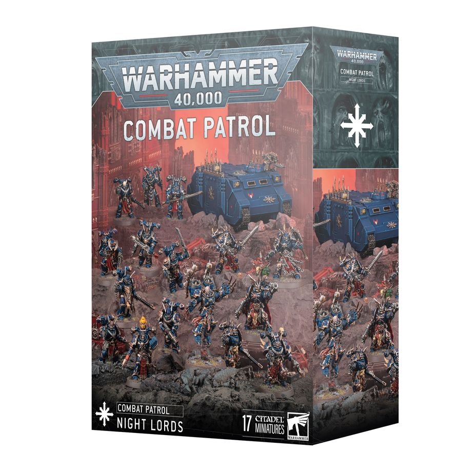 [ GW73-432 ] COMBAT PATROL: NIGHT LORDS (Leverbaar vanaf 21/3)