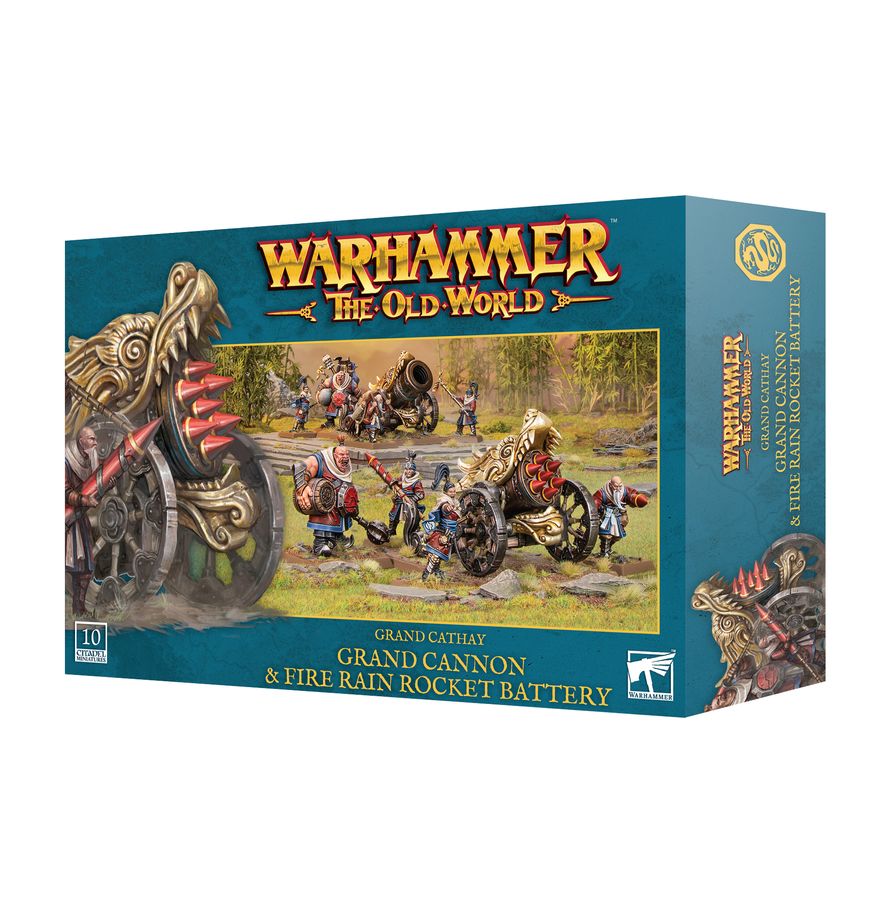 [ GW99122720005 ] Warhammer the old world: Grand Cannon & fire rain rocket battery