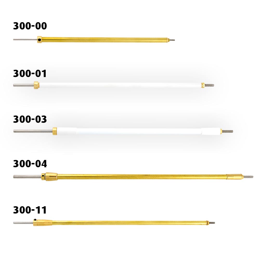 [ RA300-11 ] Raboesch gekogelagerde scheepsas lengte 450mm M5