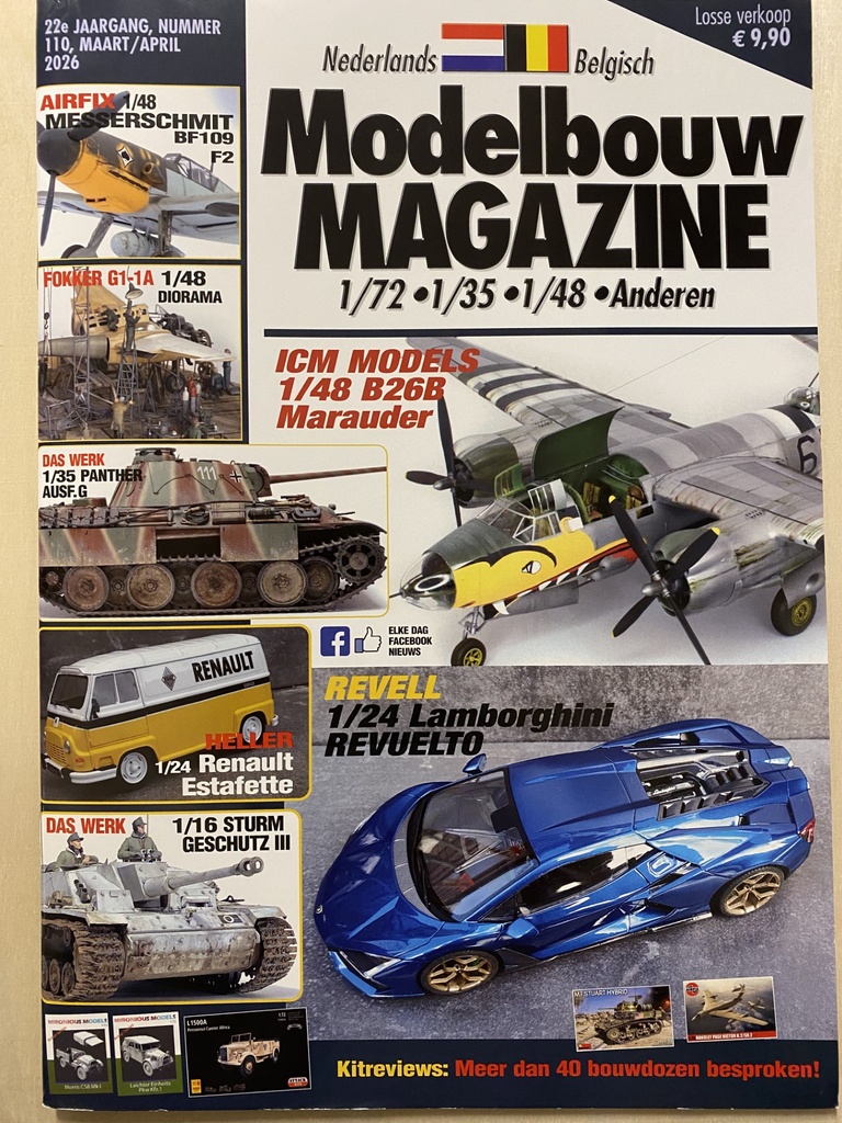 [ MODELBOUWMAGAZINE110 ] MODELBOUW MAGAZINE 22e Jaargang Nummer 110 - Maart/April 2026