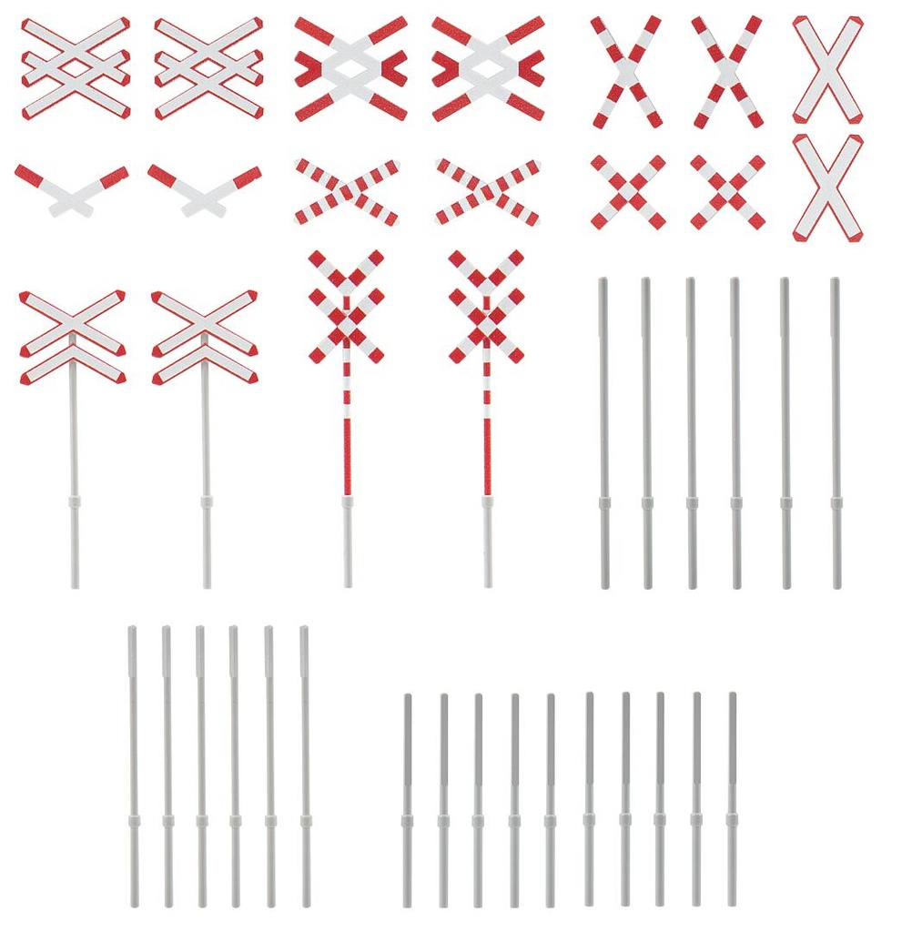 [ FAL180949 ] Faller Internationale Andreaskruisen 1/87 HO