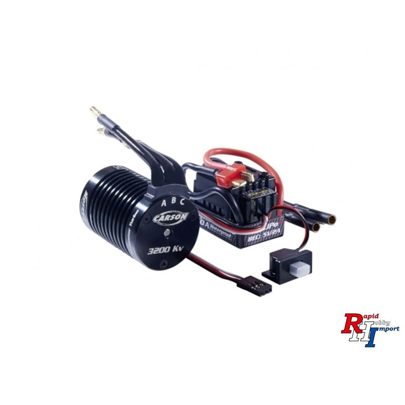 [ CA906310 ] 1/10 Brushless-Set Dragster Turbo 2.0
