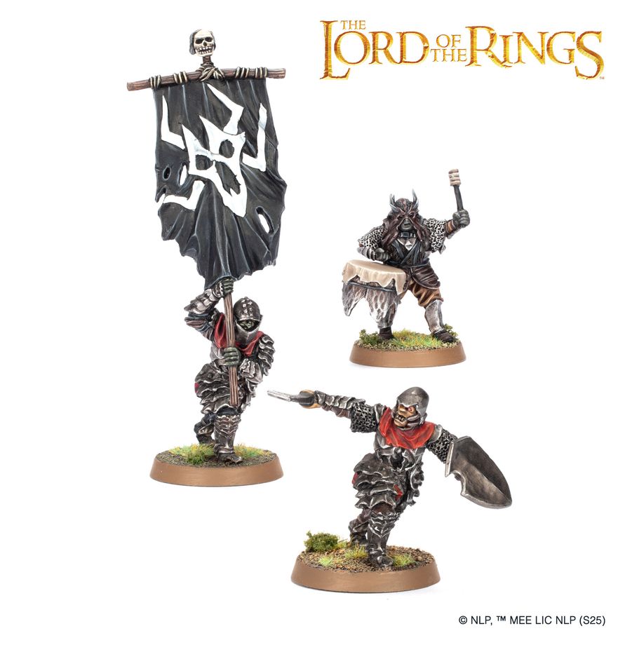 [ GW99061462090 ] Middle earth lord of the rings Morannon Orc Commanders