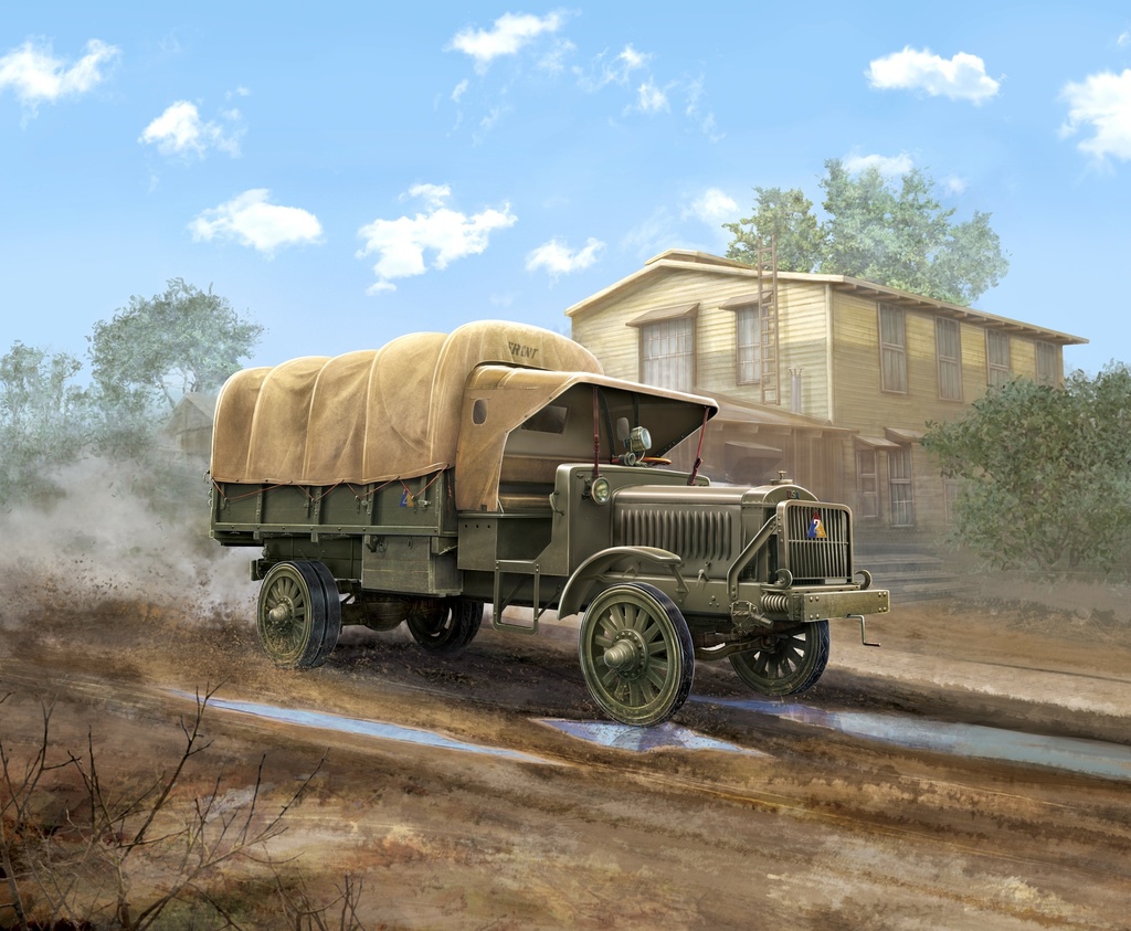 [ ICM35650 ] ICM Standard B "Liberty" WWI US Army Truck 1/35