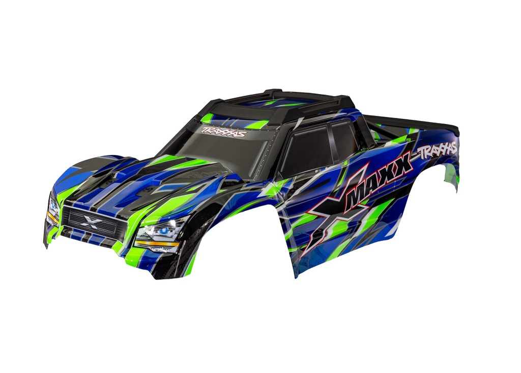 [ TRX-7867-GRN ] Traxxas X-Maxx Green Body - trx7867-grn