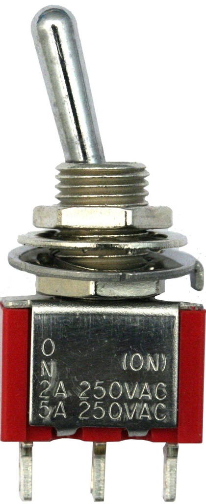 [ MU70712 ] Miniature toggle switch 1 x UMT