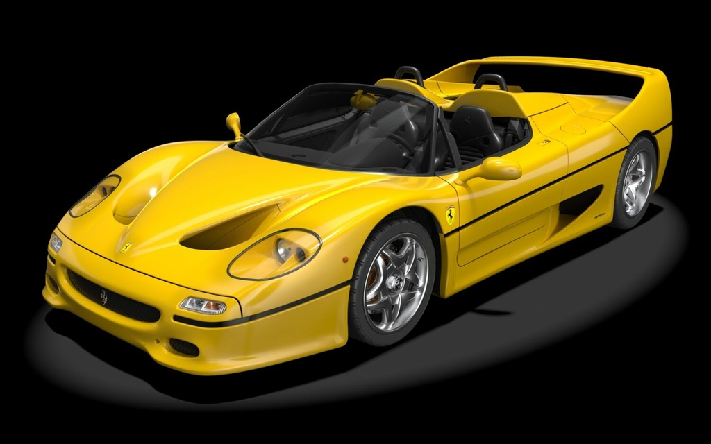 [ POHK63 ] Pocher Ferrari F50 - Giallo Modena - PRE-ORDER