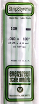 [ EG108 ] Evergreen strip 0.25x4.8x350 mm (10st .)