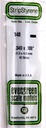 [ EG148 ] Evergreen styrene strip 1,0x4.8x350mm (10st.)
