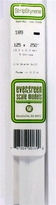 [ EG189 ] Evergreen styrene strip 3.2x6.3x350mm ( 5st.)