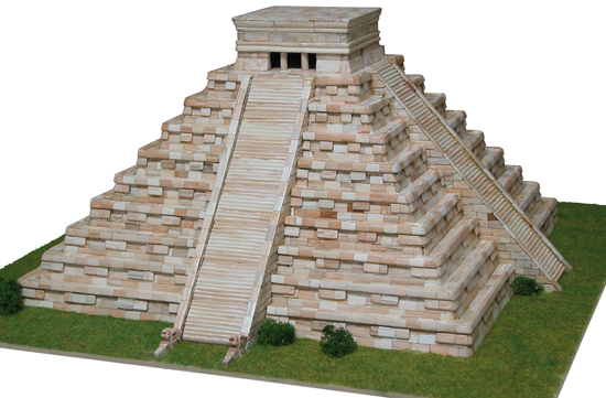 [ A1270 ] Aedes Kukulcan temple 1/175